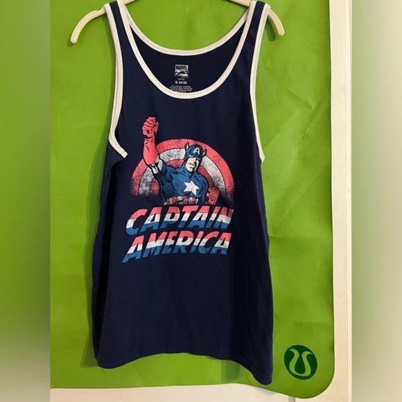 Marvel women’s tank top - Captain America - Size S - Picture 1 of 3